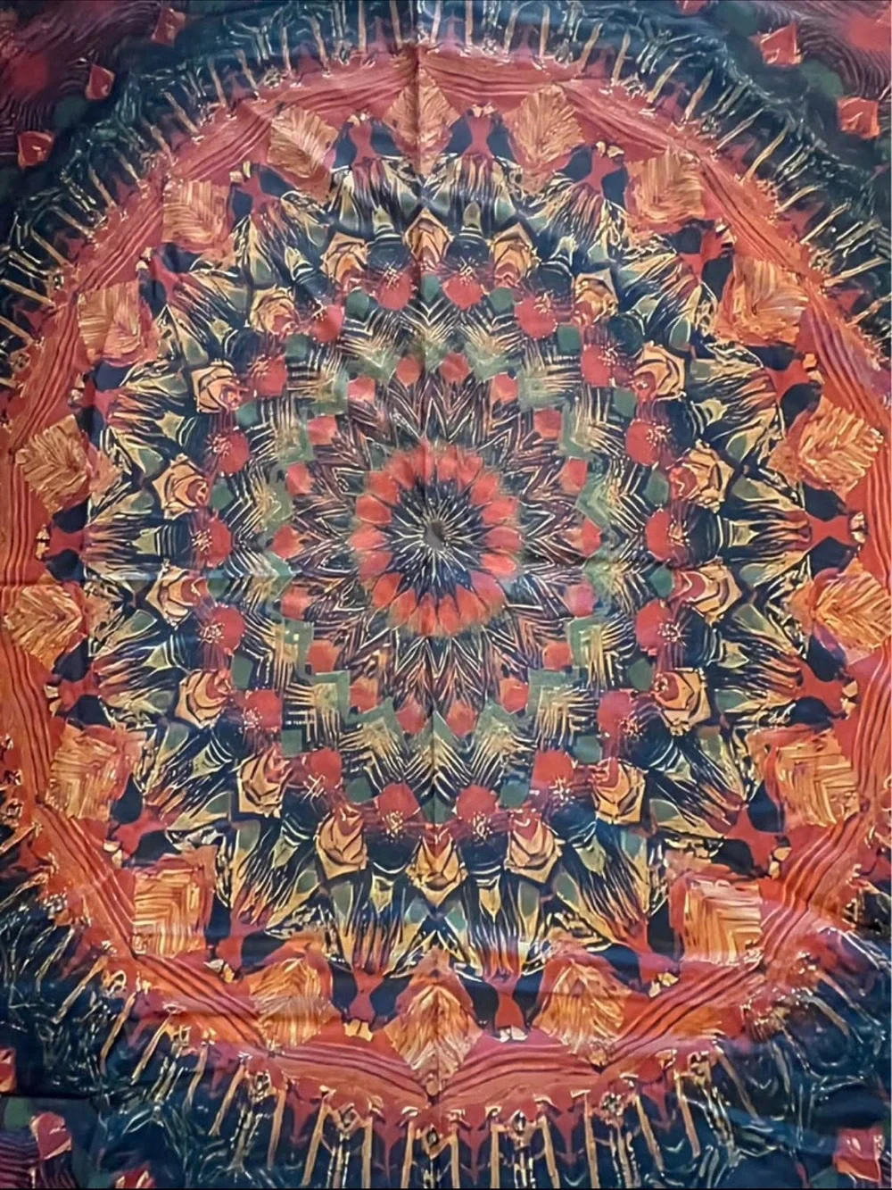 Mandala Hippie Boho Kaleidoscope Tapestry